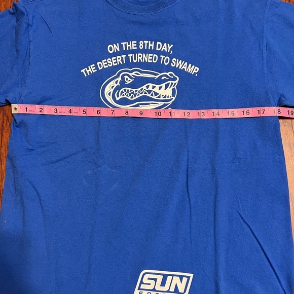 Vintage RARE 2007 Tostitos BCS National Champ Florida Gators Shirt Sun Sports MD - Picture 5 of 6